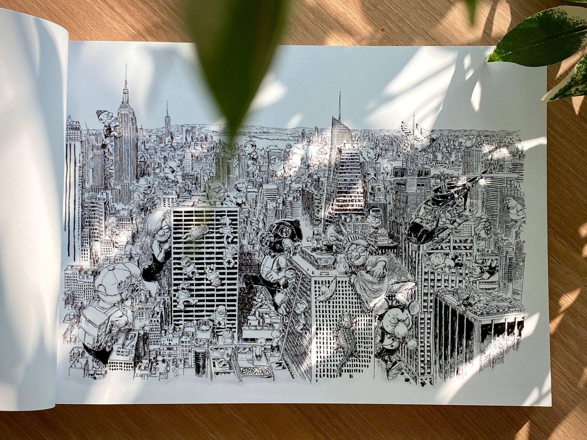 Dongho Kim's New York Sketchbook Collection