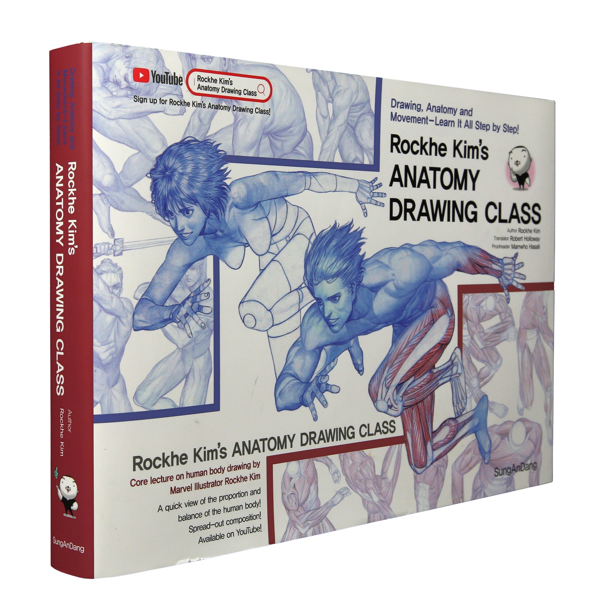 ANATOMY DRAWING CLASS By Rockhe Kim For Beginners (English Ver.)