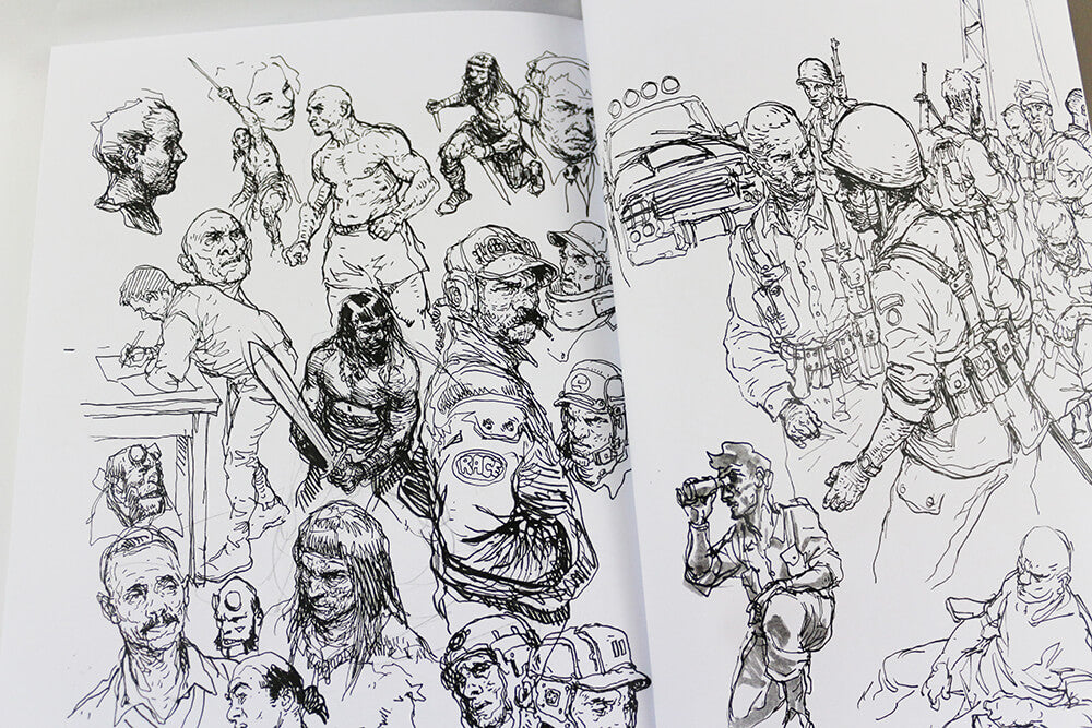 Karl Kopinski Sketchbook Vol 4