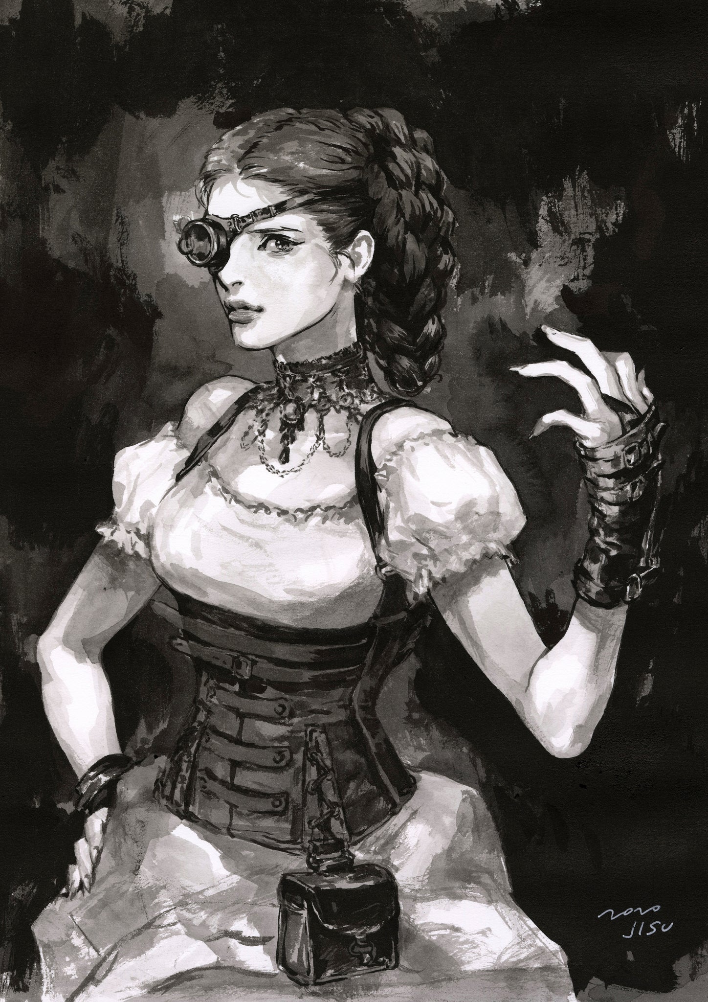 Miss Jisu Commission [Size 8.3" x "11.7"]