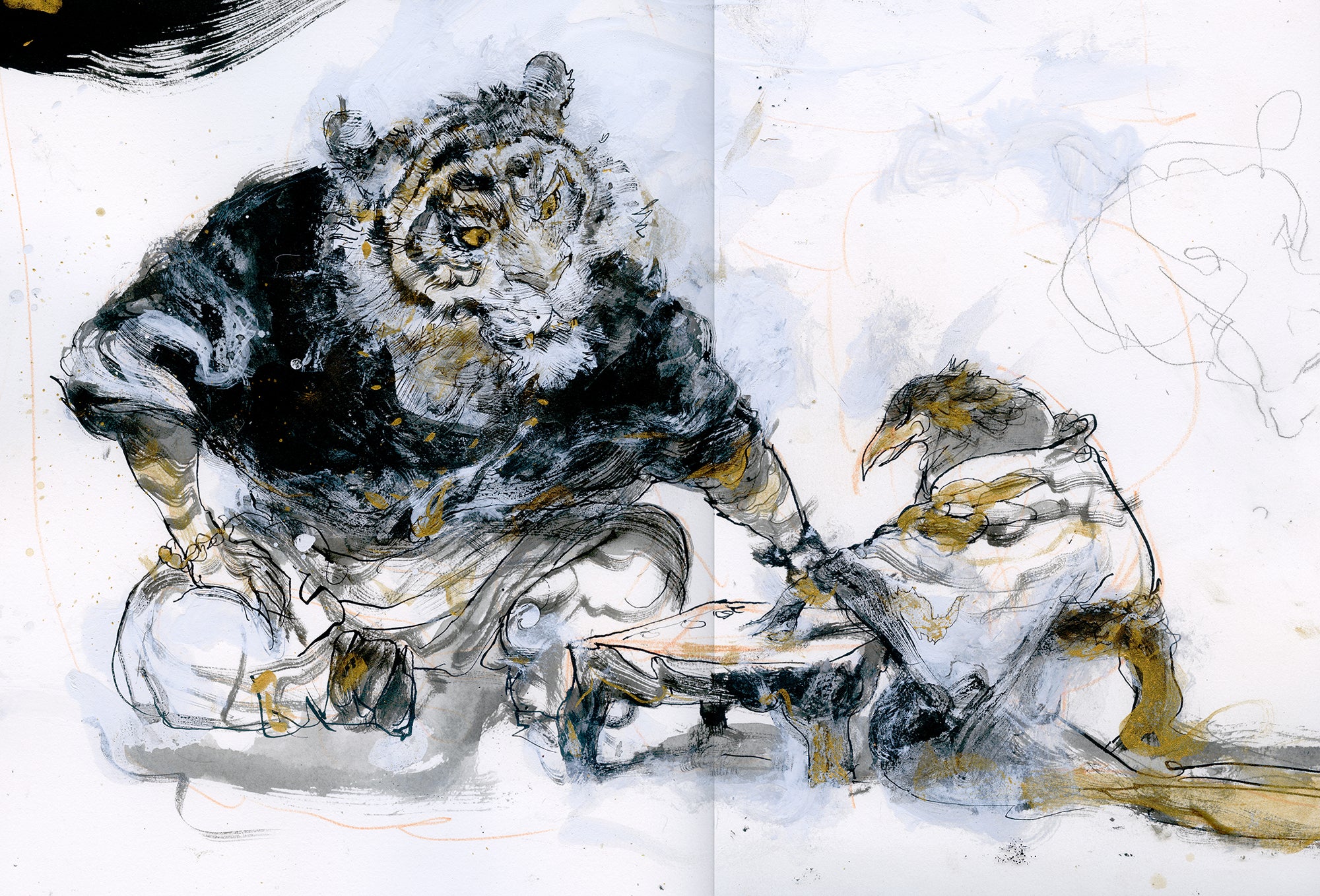 The Nemiri Book　Nicolas Nemiri　直筆サインイラスト Nicolas Nemiri - The Nemiri Book